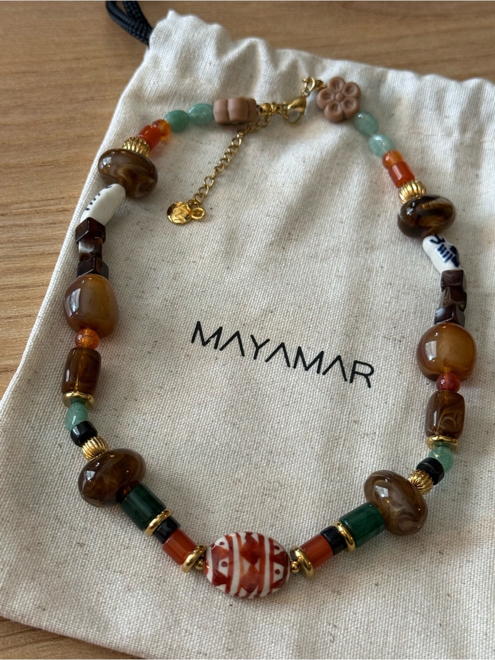 New Mayamar beautiful beaded necklace